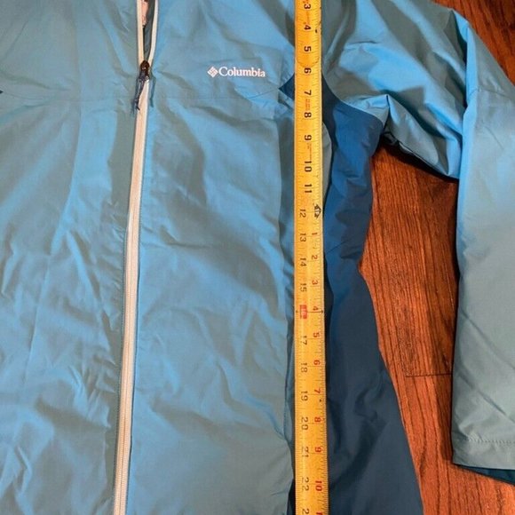 COLUMBIA Women's Thermal Coil Winter Jacket Blue Colored Size Medium - Picture 3 of 7